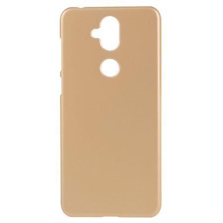 Asus Zenfone 5 Lite (ZC600KL) Handy Hülle - Gummiertes Case aus Hartplastik - gold