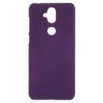 Asus Zenfone 5 Lite (ZC600KL) Handy Hülle - Gummiertes Case aus Hartplastik - purpur