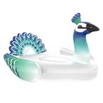 Aufblasbare XL Pfau Luftmatratze - Schwimminsel für Erwachsene