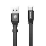 Baseus - USB Typ-C Lade- und Datenkabel (23cm) - Nimble Series - schwarz