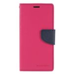 Goospery - Huawei P20 Hülle - Handy Bookcover - Fancy Diary Series - pink/navy