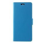 Nokia 5.1 Handy Hülle - Classic III Leder Bookcover Series - blau