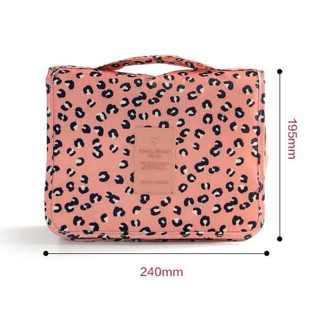 Stylischer Kulturbeutel Für Damen Mit Geparden-Print – Reise-Make-up-Tasche Klein & Handlich