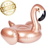 Aufblasbare Flamingo Luftmatratze - roségold