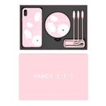 Nillkin - iPhone X 3-in-1 Box - Hardcase, Ladekabel und Qi Ladestation - Fancy Series - pink