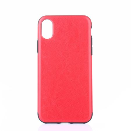 iPhone XS Max Handy Hülle - Crazy Horse TPU Softcase Series - rot