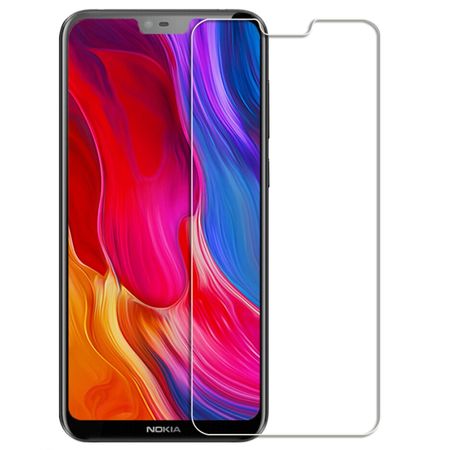 Nokia 6.1 Plus Schutzglas Displayschutz - Panzer Glas - 0.3mm dick - transparent