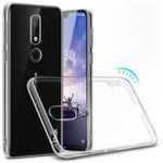 Imak - Nokia 6.1 Plus Handyhülle - Case aus Plastik - Crystal Clear Case II Series - inkl. Schutzfolie - transparent