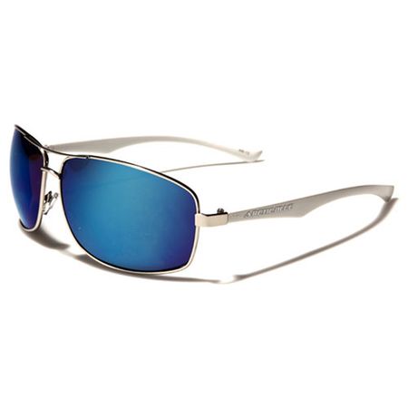 Arctic Blue - Herren Sonnenbrille Sportbrille - blau/silber