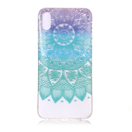 iPhone XS / X Handyhülle - Softcase Image Plastik Series - Mandala