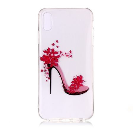 iPhone XS / X Handyhülle - Softcase Image Plastik Series - High-Heels