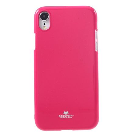 Goospery - iPhone XR Handy Hülle - TPU Soft Case - Pearl Jelly Series - pink