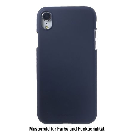 Goospery - iPhone XS Max Handy Cover - TPU Soft Case - SF Jelly Series - midnight blue