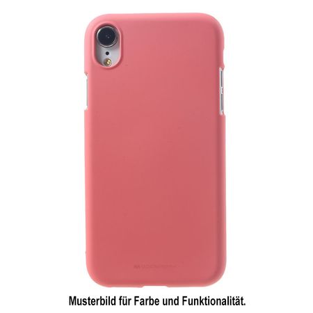 Goospery - iPhone XS Max Handy Cover - TPU Soft Case - SF Jelly Series - pink