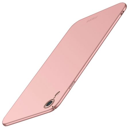 Mofi - iPhone XR Handyhülle - Schlanke Hülle aus Hartplastik - Shield Series - rosegold