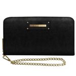 iDeal of Sweden - Universelle Handy Clutch - Designer Clutch Wristlet Velvet - schwarz