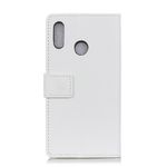 HTC U12 Life Handy Hülle - Classic III Leder Bookcover Series - weiss