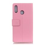 HTC U12 Life Handy Hülle - Classic III Leder Bookcover Series - rosa