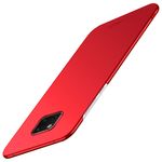 Mofi - Huawei Mate 20 Pro Handyhülle - Schlanke Hülle aus Hartplastik - Shield Series - rot