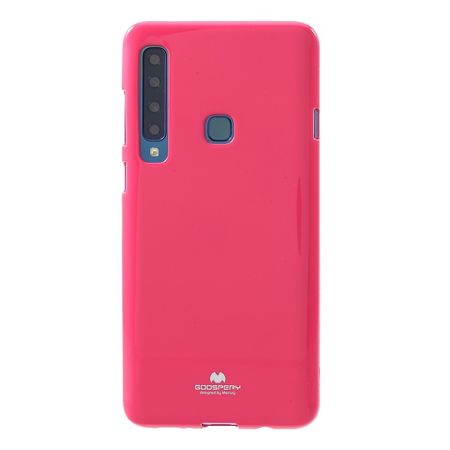 Goospery - Samsung Galaxy A9 (2018) Handy Hülle - TPU Soft Case - Pearl Jelly Series - pink