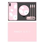 Nillkin - iPhone XS Max 3-in-1 Box - Hardcase, Ladekabel und Qi Ladestation - Fancy Series - pink