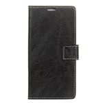 Samsung Galaxy S10 Handyhülle - Crazy Horse III Leder Series Case - schwarz