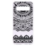 Samsung Galaxy S10 Handyhülle - Softcase Image Plastik Series - schwarzes Muster