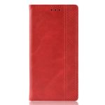 Xiaomi Mi 9 Handyhülle - Vintage Leder Bookcover Series - rot