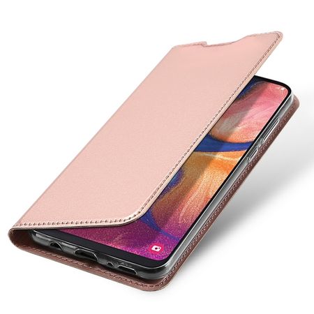 Dux Ducis - Samsung Galaxy A20e Hülle - Handy Bookcover - Skin Pro Series - rosegold