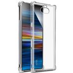 Imak - Sony Xperia 10 Plus Handyhülle - Case aus TPU Plastik - inklusive Schutzglas - transparent