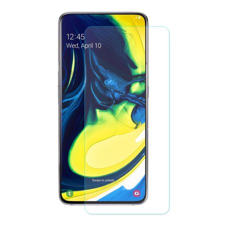 Enkay - Samsung Galaxy A80 Schutzglas Displayschutz - Panzer Glas - 9H 2.5D - transparent