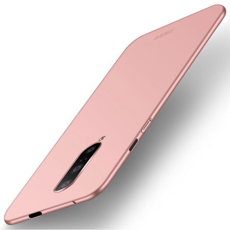 Mofi - OnePlus 7 Pro Handyhülle - Schlanke Hülle aus Hartplastik - Shield Series - rosegold