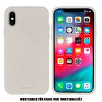 Goospery - Samsung Galaxy S9 Handyhülle - Case aus Silikon - Silicone Case Series - hellgrau