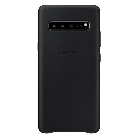 Samsung - Original Galaxy S10 5G Hülle - Echtleder Hardcover - schwarz