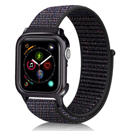 Apple Watch (49/45/44/42mm) Nylon Sport Armband - sanft und atmungsaktiv - mehrfarbig