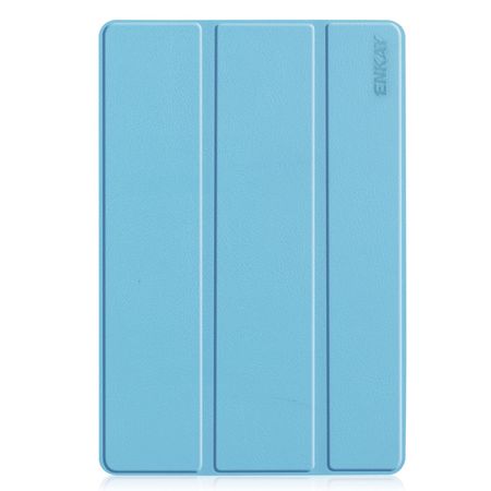 Enkay - Huawei MediaPad M6 10.8 Hülle - Smart Case - dreifach faltbar - hellblau
