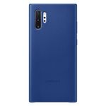 Samsung - Original Galaxy Note 10+ / Note 10+ 5G Hülle - Leder Backcover - blau
