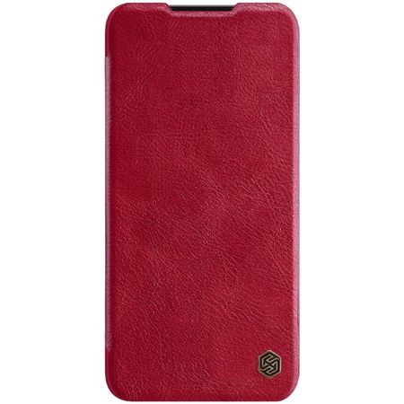 Nillkin - Xiaomi Mi A3 Hülle - Leder Book Case - Qin Series - rot