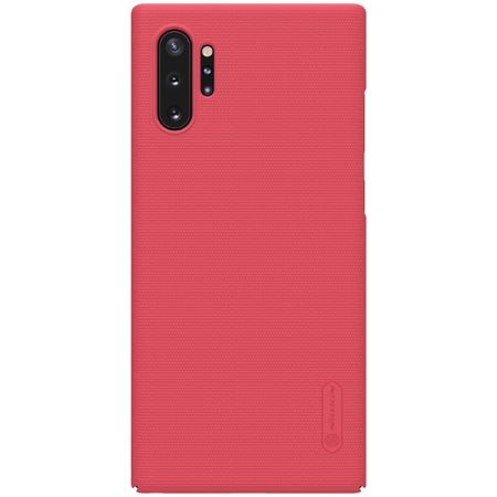 Nillkin - Samsung Galaxy Note 10+/Note 10+ 5G Hülle - Plastik Case - Super Frosted Shield Series - rot