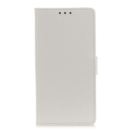 Huawei Honor 20 Pro Handyhülle - Crazy Horse Leder Bookcover Series - silber