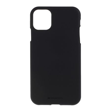 Goospery - iPhone 11 Pro Max Hülle - TPU Softcase - SF Jelly Series - schwarz