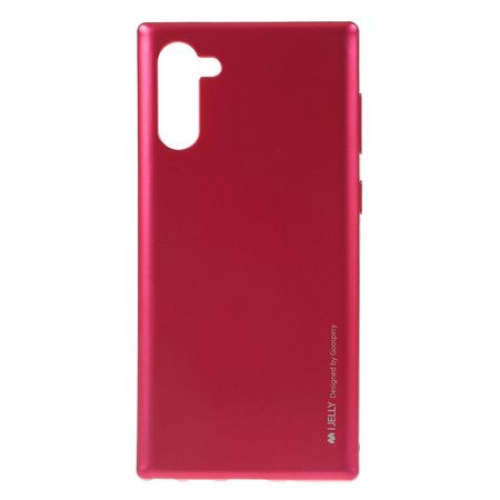 Goospery - Samsung Galaxy Note 10 Hülle - TPU Softcase - iJelly Metal Series - pink