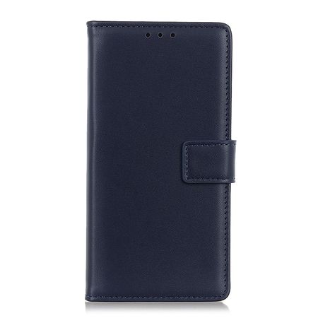 Huawei Mate 30 Lite Handy Hülle - Classic II Leder Bookcover Series - blau