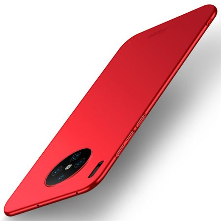 Mofi - Huawei Mate 30 Handyhülle - Schlanke Hülle aus Hartplastik - Shield Series - rot