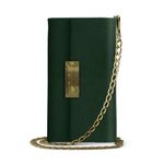 iDeal of Sweden - iPhone 11 Pro Hülle - Bookcover - Crossbody Safiano - grün