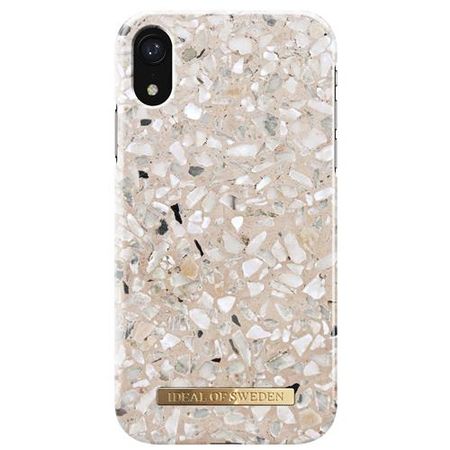 iDeal of Sweden - iPhone XR Hülle - Printed Case - Greige Terazzo