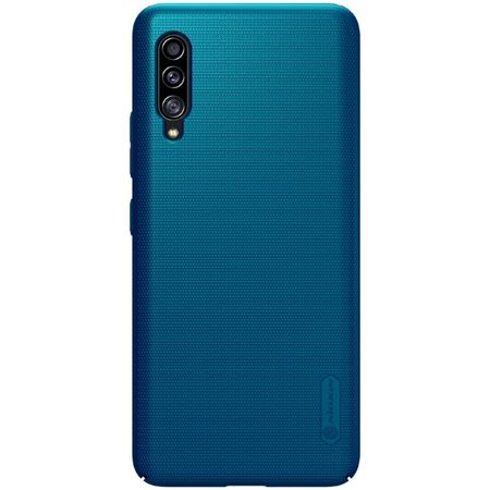 Nillkin - Samsung Galaxy A90 5G Hülle - Plastik Case - Super Frosted Shield Series - blau