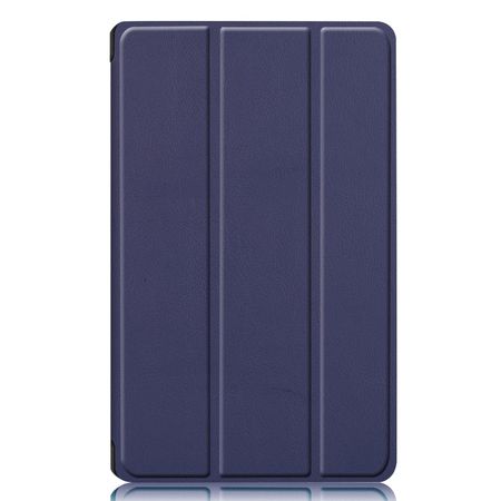 Huawei MediaPad M6 8.4 Hülle - Dreifach faltbares Leder Case - dunkelblau