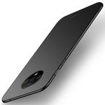 Mofi - OnePlus 7T Handyhülle - Schlanke Hülle aus Hartplastik - Shield Series - schwarz