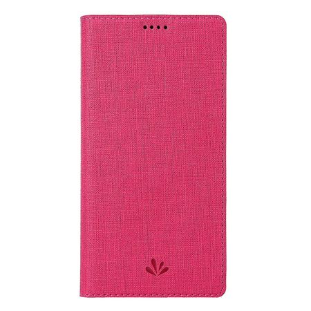 Vili Dmx - HTC Desire 19+ Hülle - Case aus Leder - mit Standfunktion - rosa